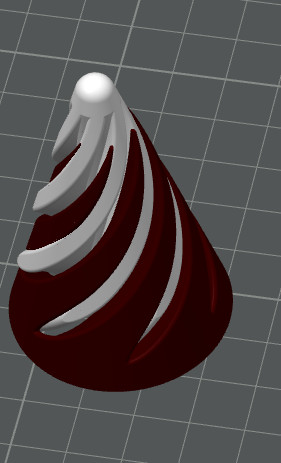 Яркая спиральная игрушка антистресс 3D для 3D принтера