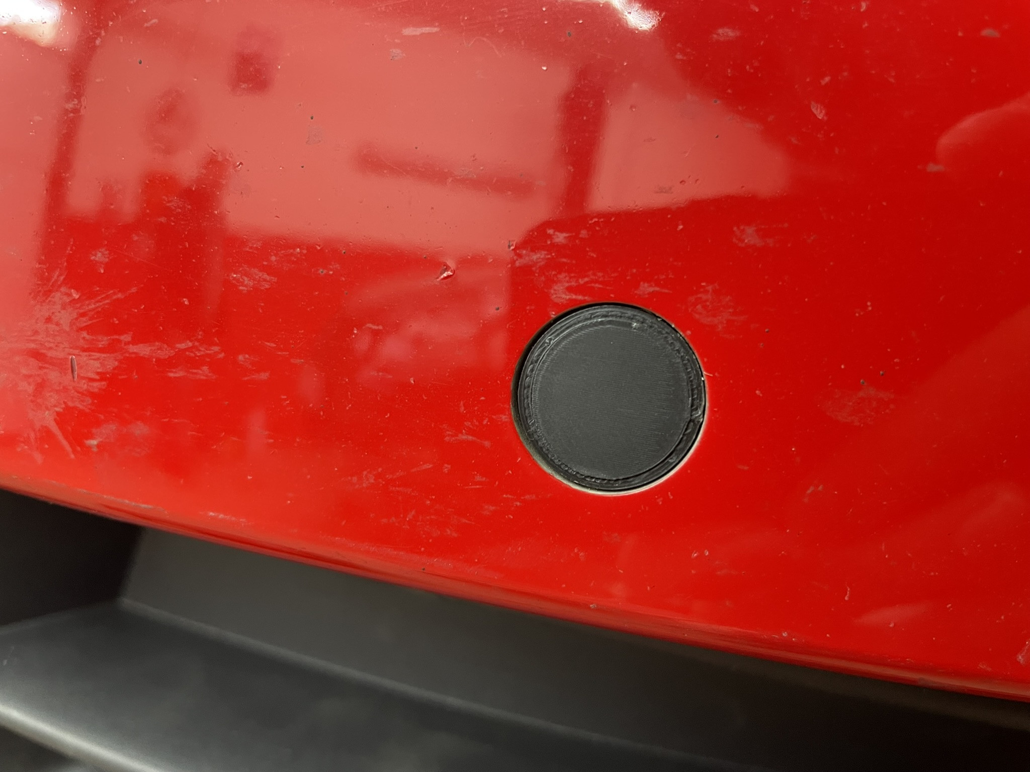 Пробка датчика парковки Шкода Октавия II FL — оригинальная деталь для авто для 3D принтера