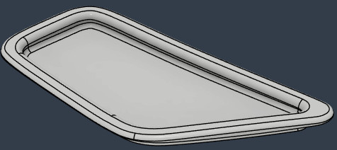 Редкий аксессуар BMW R100RS — боковая ручка сиденья 1980 года для 3D принтера