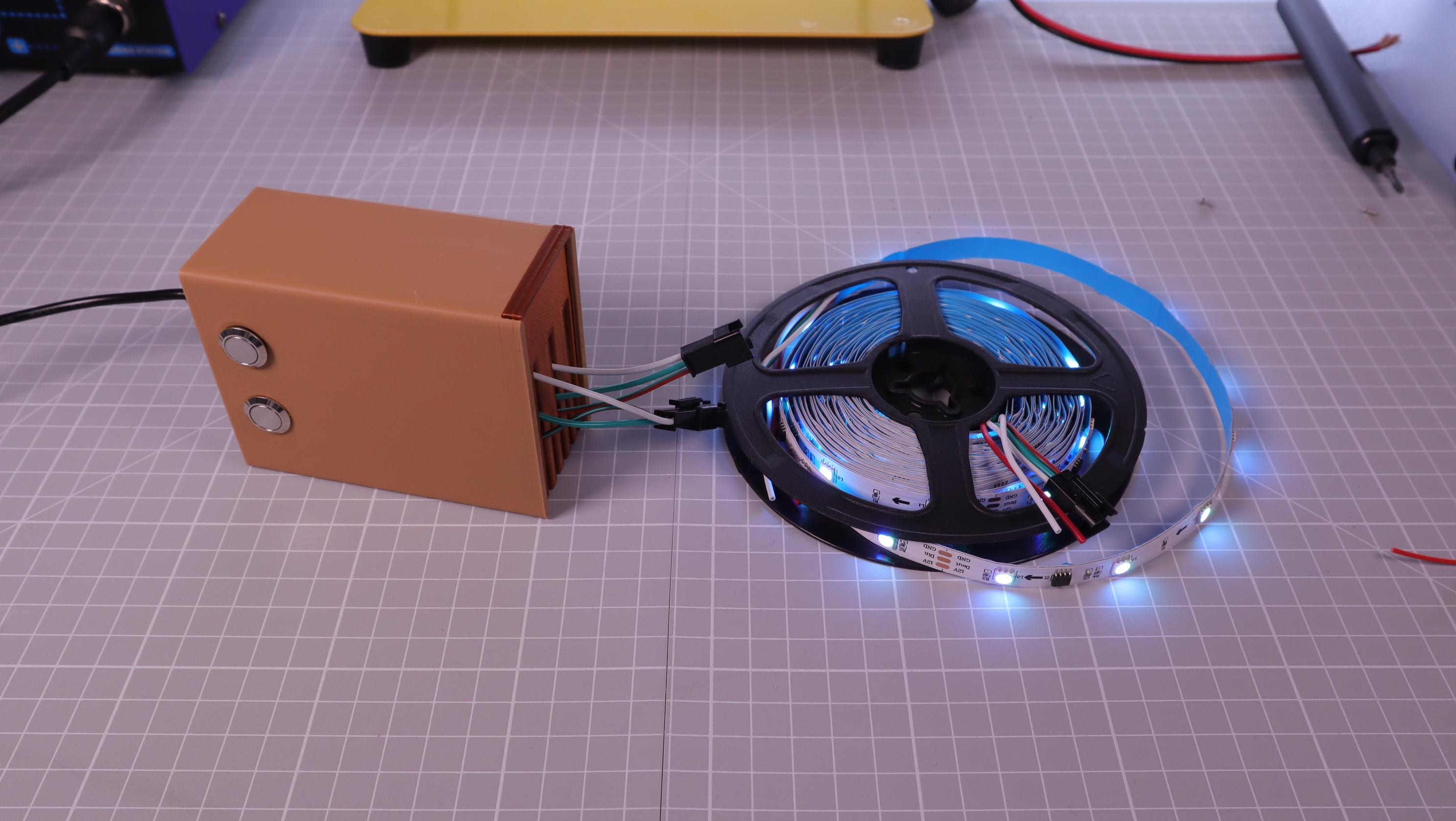 Защитный корпус с переключателями для платы ESP32 для 3D принтера