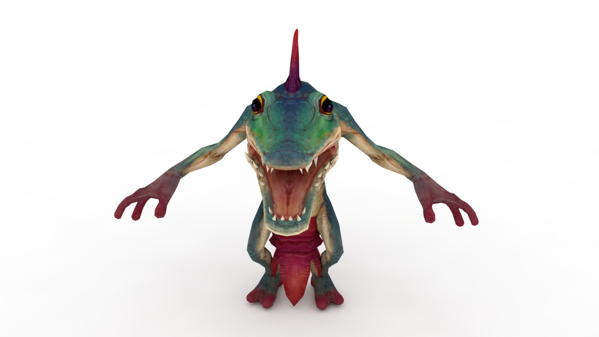 🐟 Забавная 3D-модель рыбки-карикатуры для 3D принтера