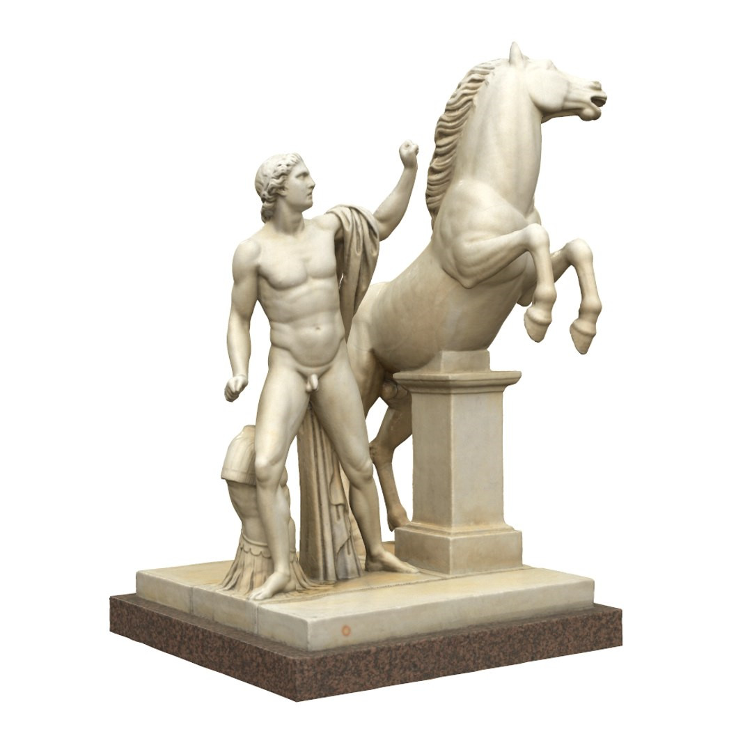 3D Модель Статуи Диоскуров Поллукса для 3D принтера