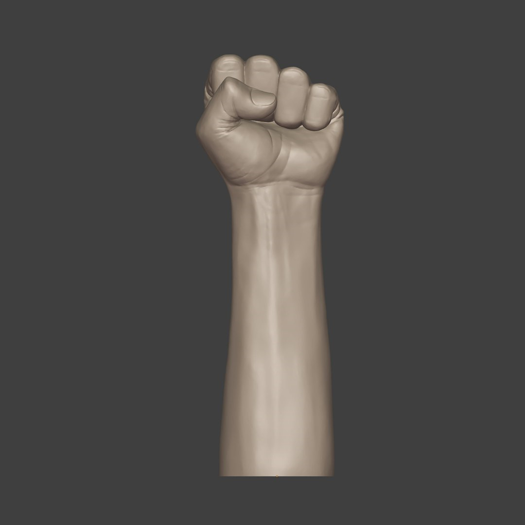 Hand Figurine Ready For 3D Printing для 3D принтера