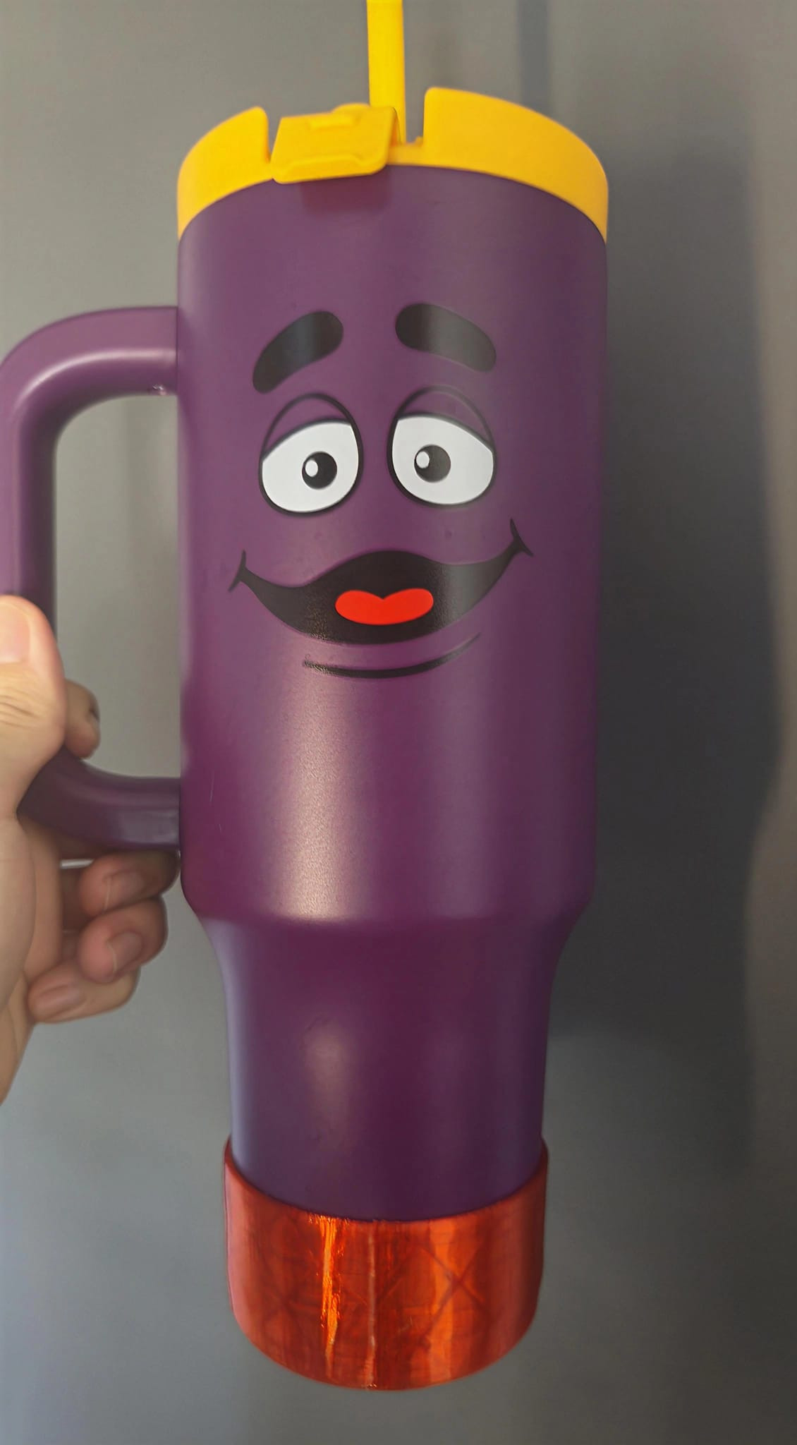 Забавная игрушка Mcdonald Grimace thumbler из TPU — идеальный подарок детям! для 3D принтера