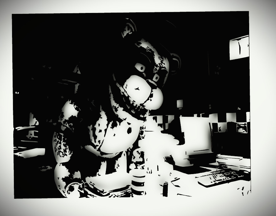 Зловещий Withered Freddy Wallart в 3D для 3D принтера
