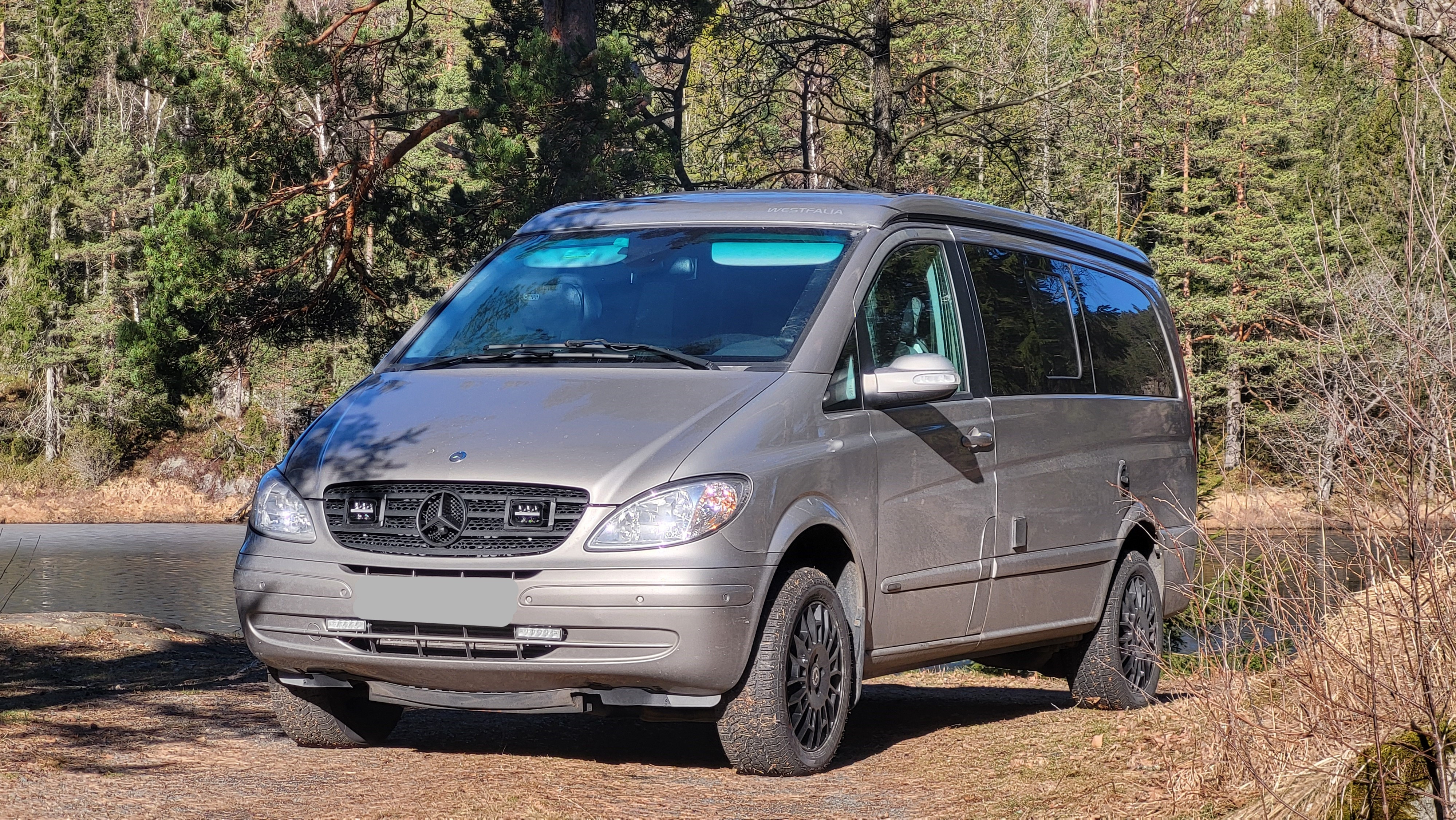 Крутая светодиодная решетка Mercedes Vito Viano Marco Polo W639 для 3D принтера
