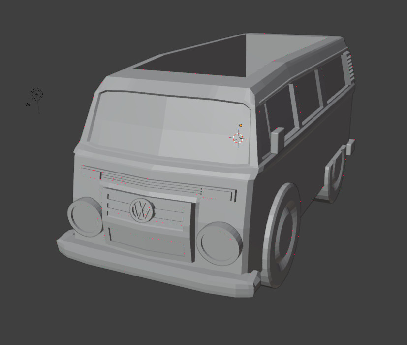 Класика на колесах: Kombi 2007 — с крышей и без! для 3D принтера