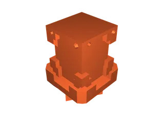 Открытая 3D-модель гриба-космодайвера — скачай бесплатно для 3D принтера