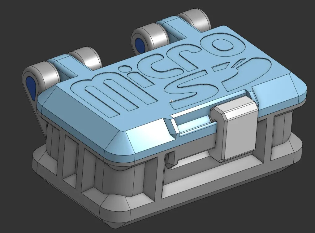 Креативный кейс Micro SD Box Case 💾 | 3D модель для хранения карт памяти для 3D принтера