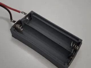 Простая корзина для батареек AAA формата для 3D принтера