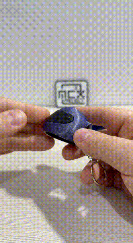 Ключница-шлем — стильный аксессуар в виде шлема в формате 3D для 3D принтера