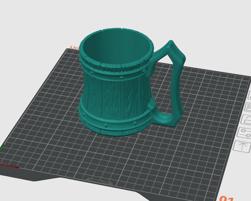 Танкард - идеален для бокалов IKEA Godis! для 3D принтера