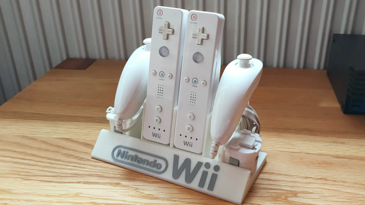 Скачай бесплатно Nintendo Wii Controller Stand в 3D для 3D принтера