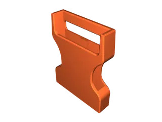 Уникальная 3D-модель Buckle_mpfsH для творчества и дизайна для 3D принтера