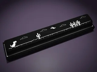 Клавиша динозавра Google в космосе — уникальная 3D-модель для 3D принтера