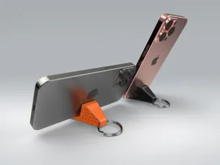 Стильный держатель телефона Keychain Phone Stand — незаменимый аксессуар для 3D принтера