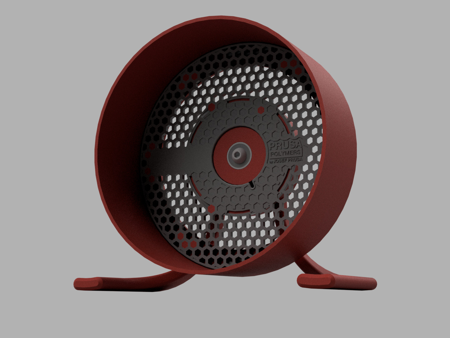 Забавная PrusAmster: беговая дорожка для мышек от Prusa в 3D для 3D принтера