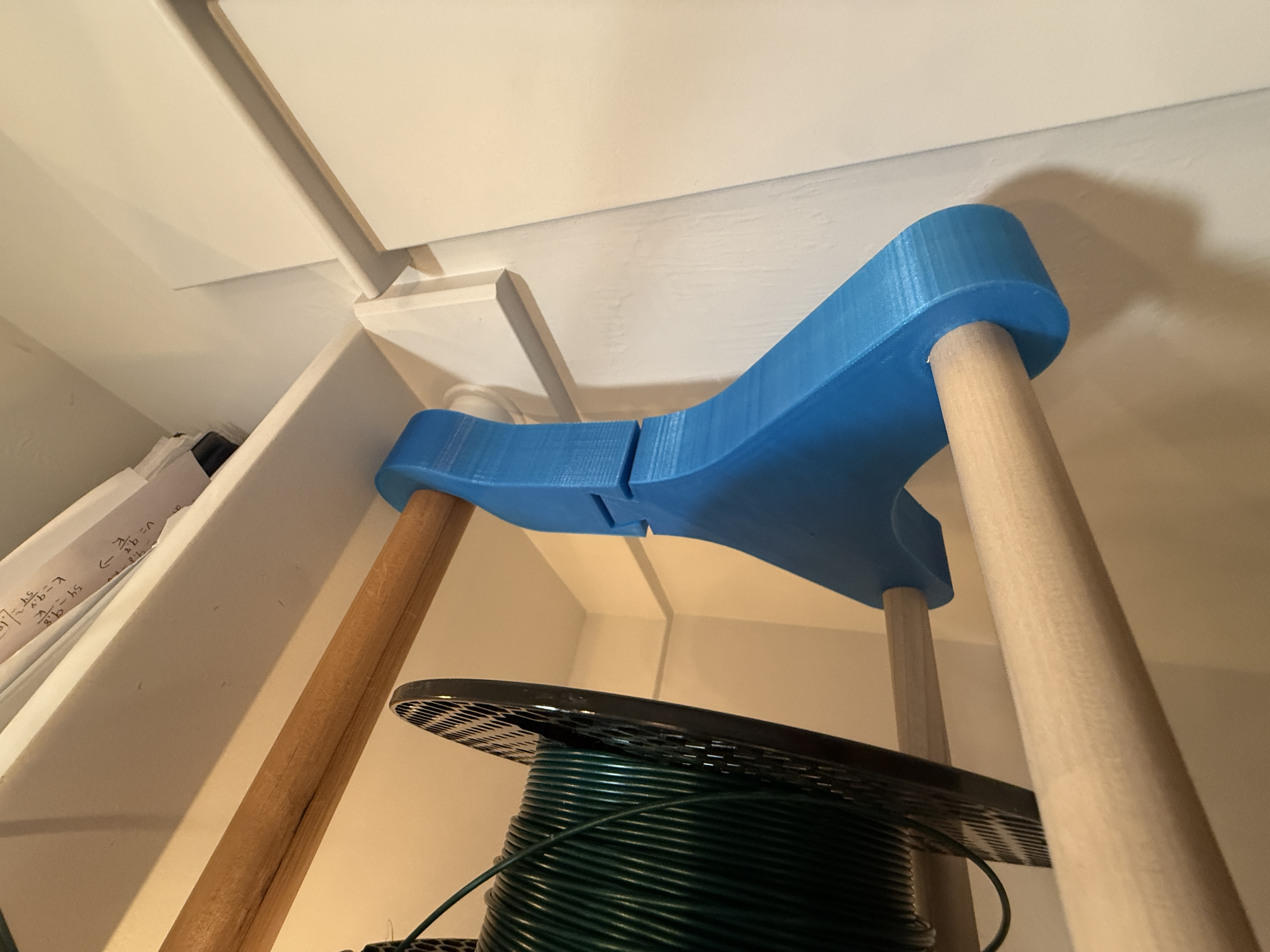 Организуй пространство мастерской! 🧹 Полка-хранение для катушек филамента для 3D принтера