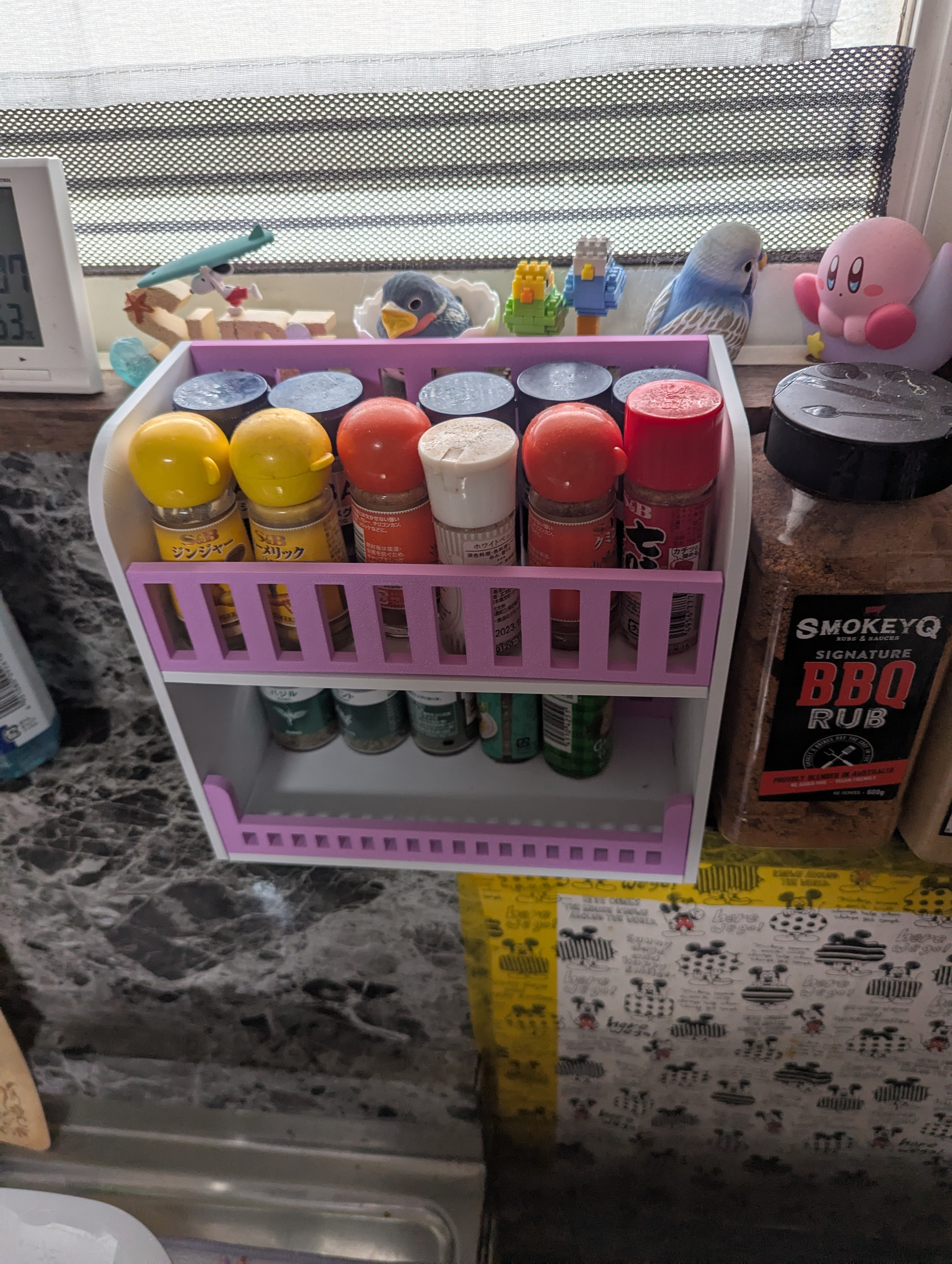 Красивая 3D-модель Spice Rack — идеальное украшение кухни для 3D принтера