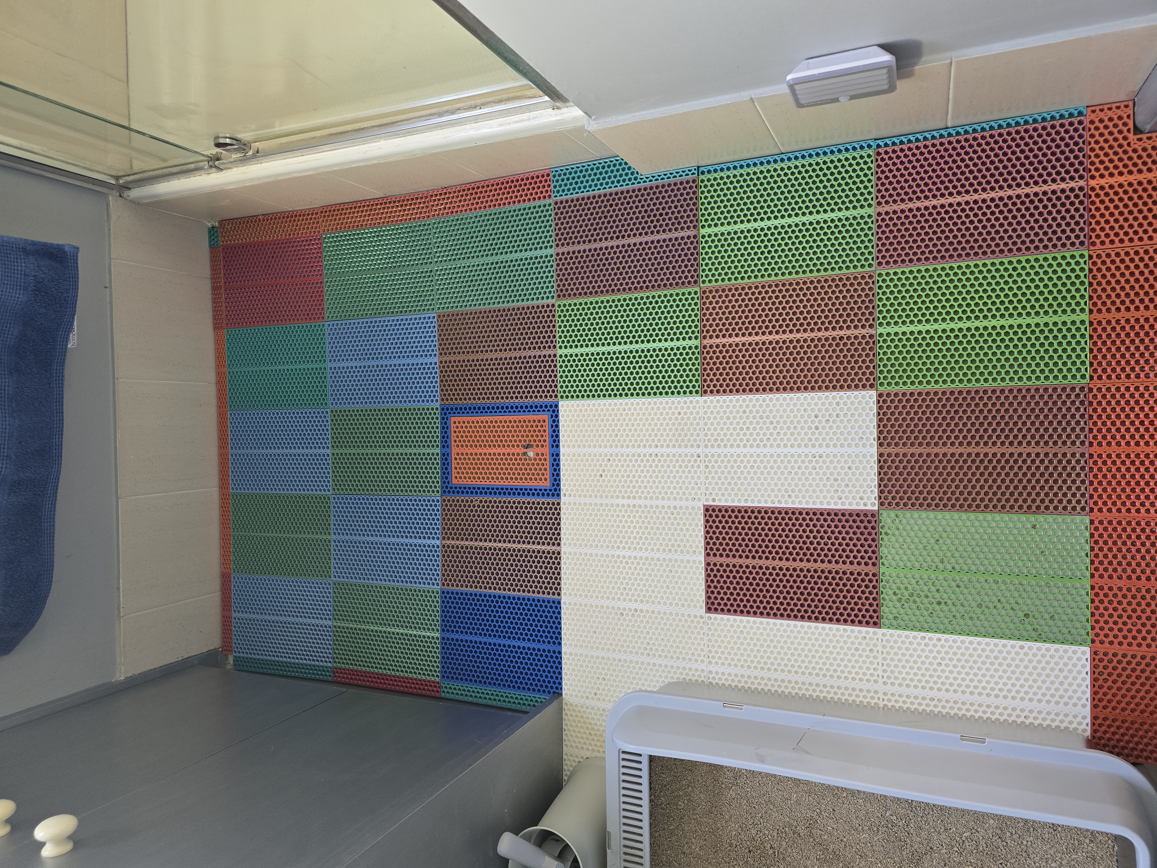 Креативное решение — пол из кошачьего наполнителя в 3D-модели для 3D принтера