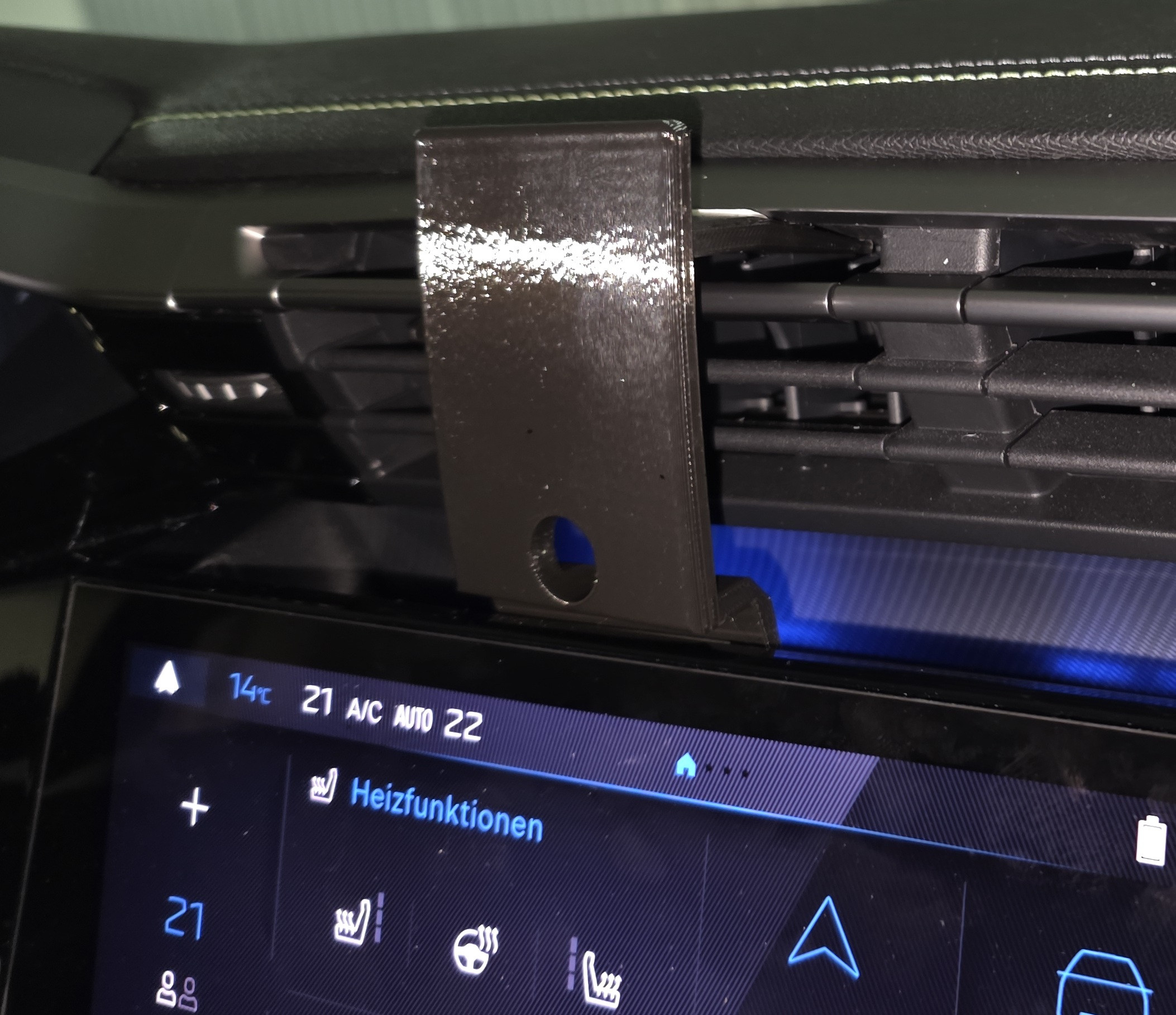 Реалистичная 3D-модель основания телефона Peugeot 408/308 для 3D принтера