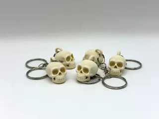 Крошечный череп-подвеска — стильный аксессуар в виде миниатюрного скелета для 3D принтера