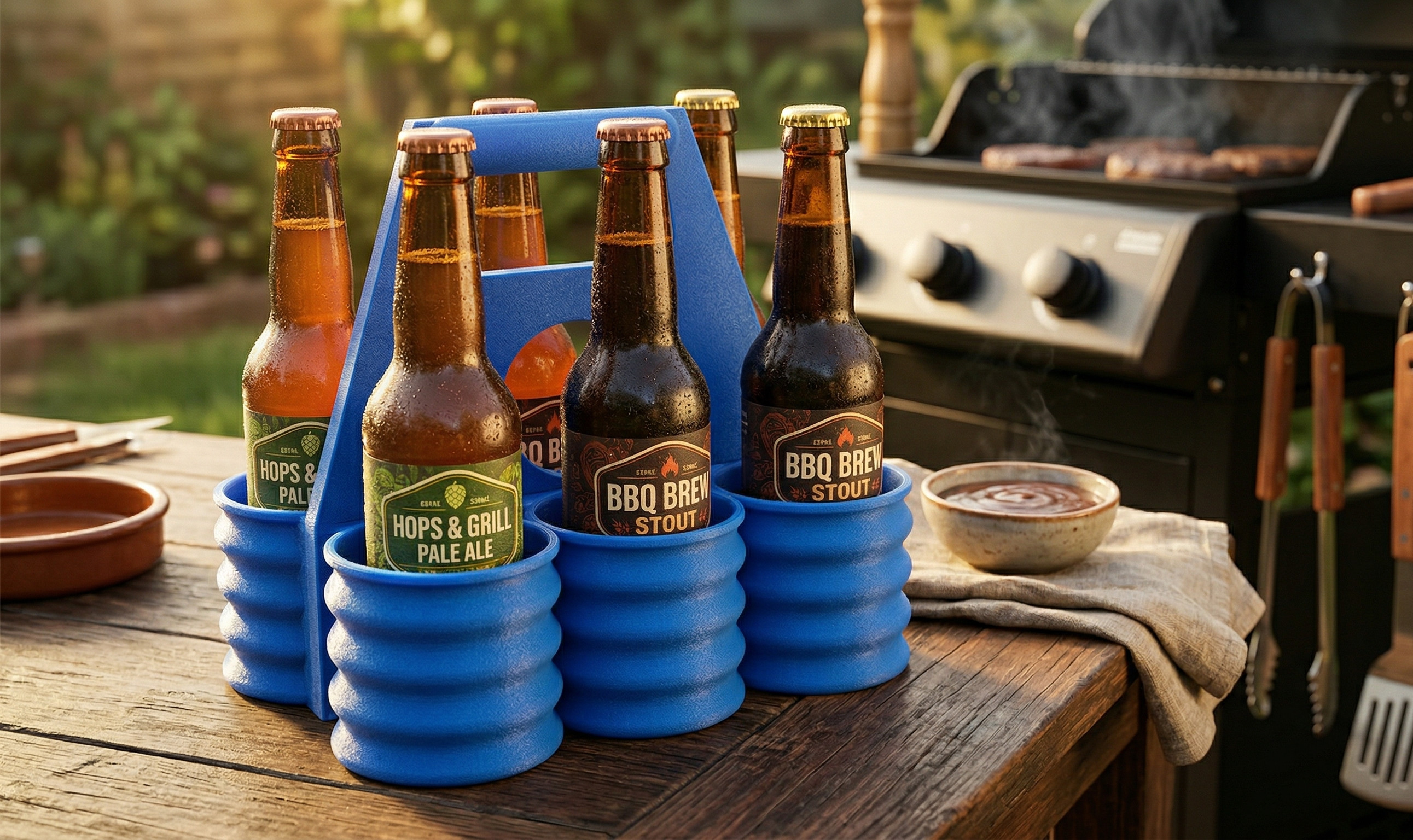 Идеальная подставка для пива на пикник 🍻✨ для 3D принтера