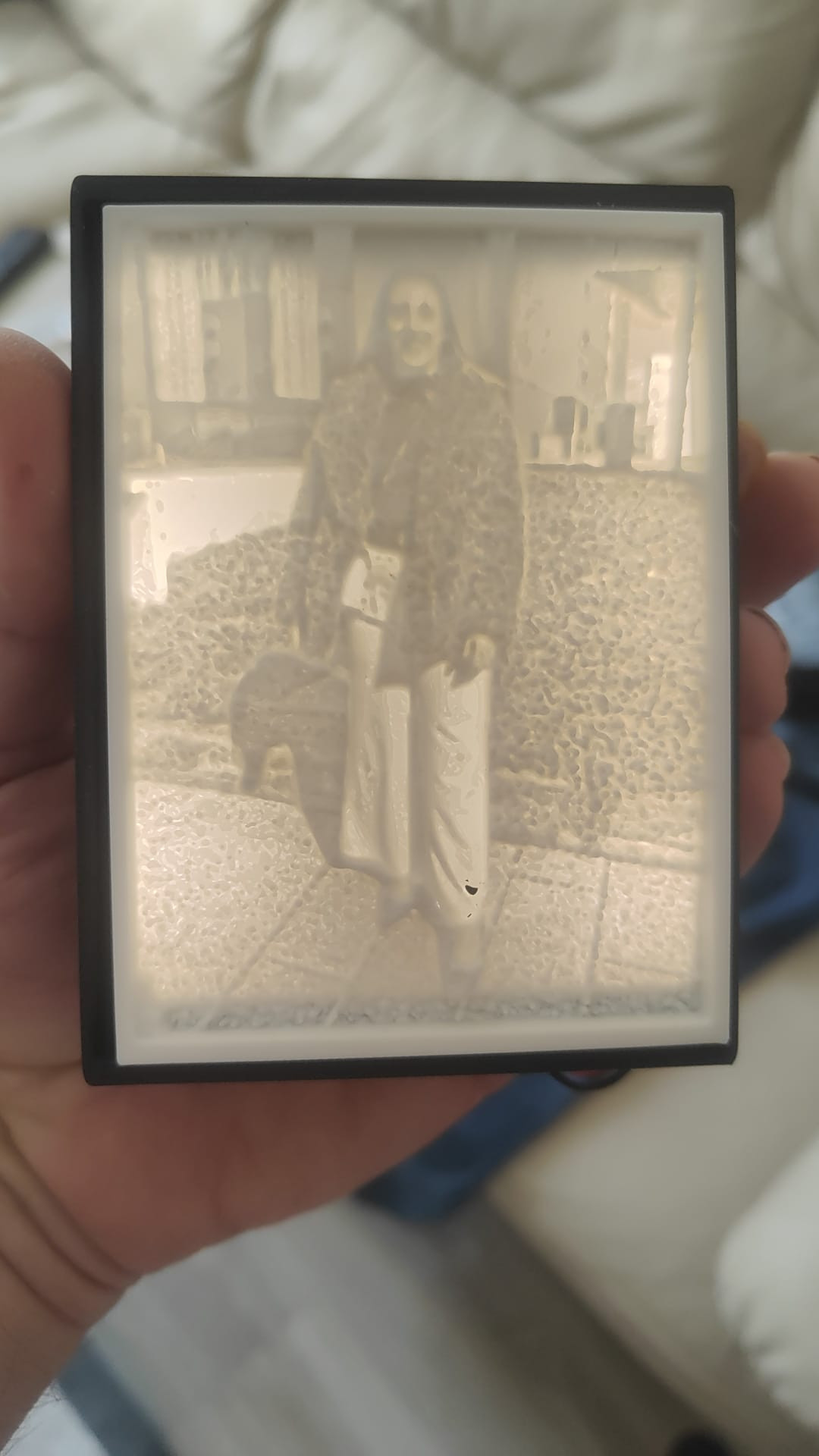 Световая коробка для литографии 100x73x5 мм для 3D принтера