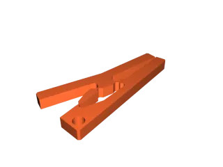 Комплайентный клик-клик фиджет — идеальный антистресс аксессуар для 3D принтера