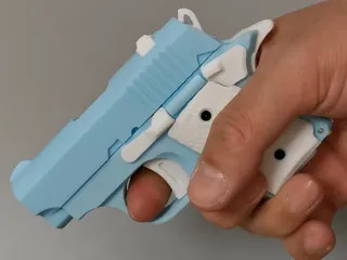 Точная копия mini m1911_hbNeX — идеальна для моделизма и коллекционеров для 3D принтера