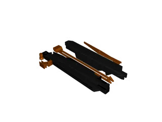 Спрятанная катапульта Concealed Catapult — 3D-модель для творчества для 3D принтера