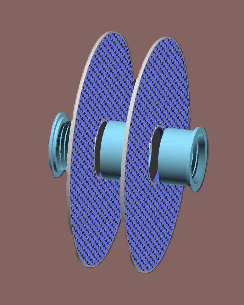 Адаптер катушки филамента 250 г для принтера Eibos Polyphemus для 3D принтера