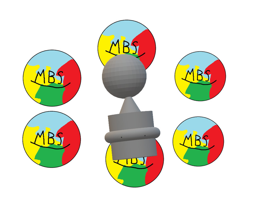 Крутая 3D-модель TROFEUM для вдохновения дизайнеров для 3D принтера