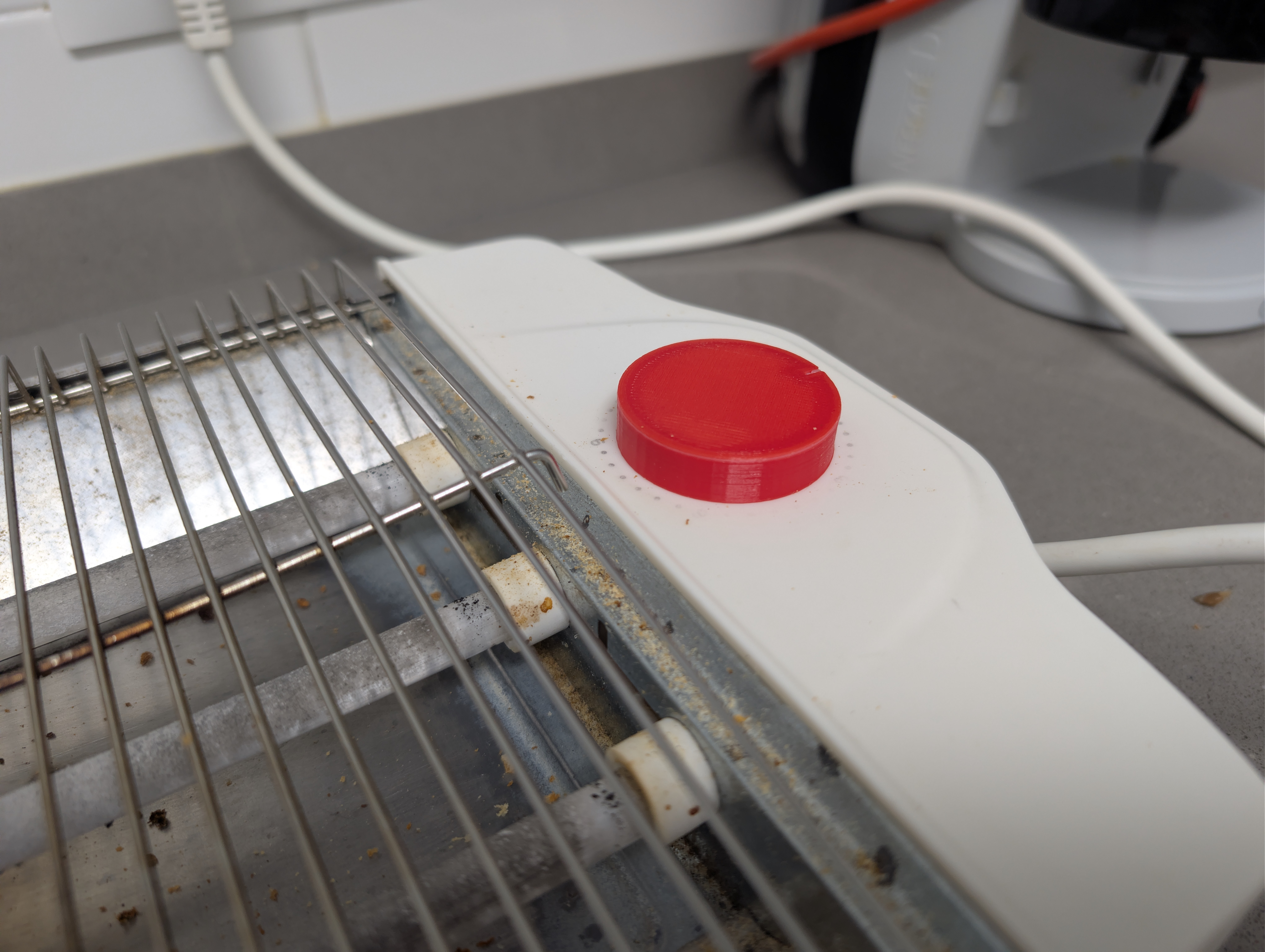 Крутой 3D-кнопка для тостера — вдохновение для дизайнеров для 3D принтера