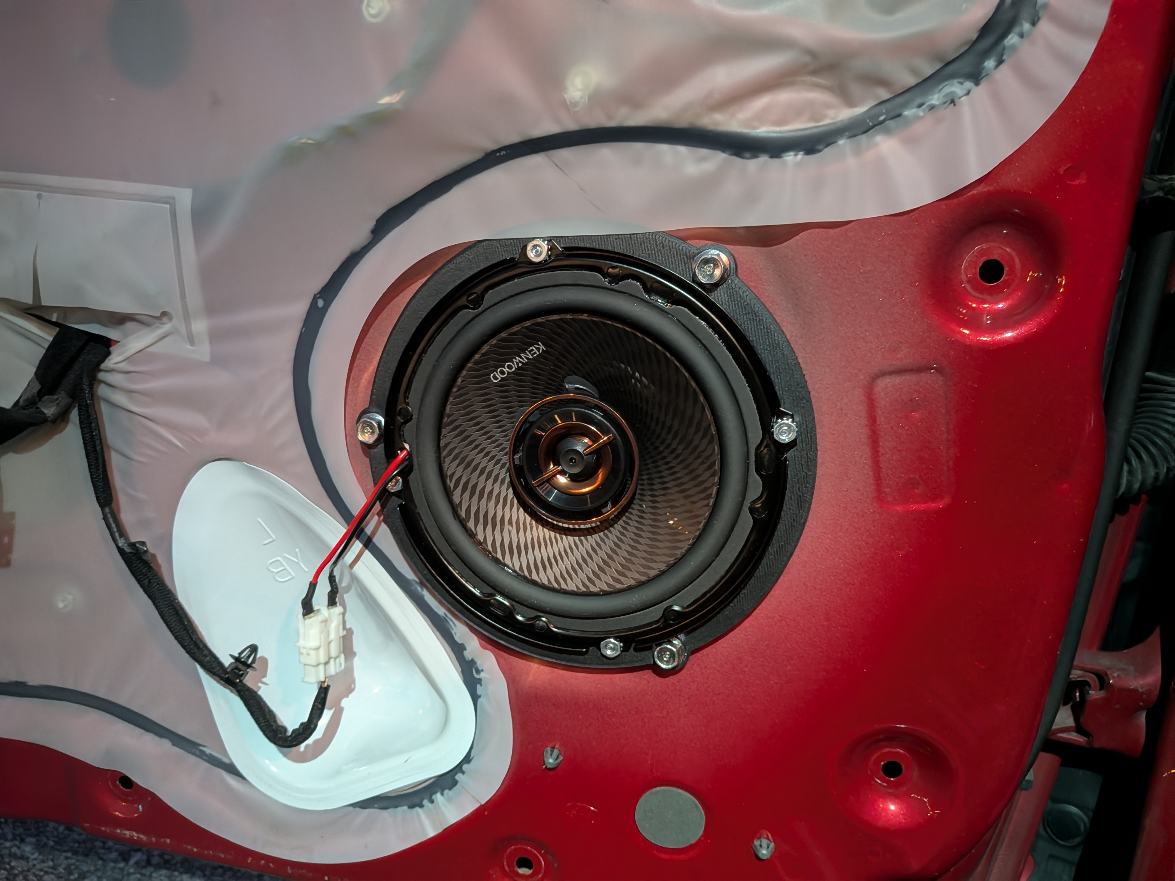 Адаптер динамика Kia Rio — идеальная 3D-модель для авто тюнинга для 3D принтера