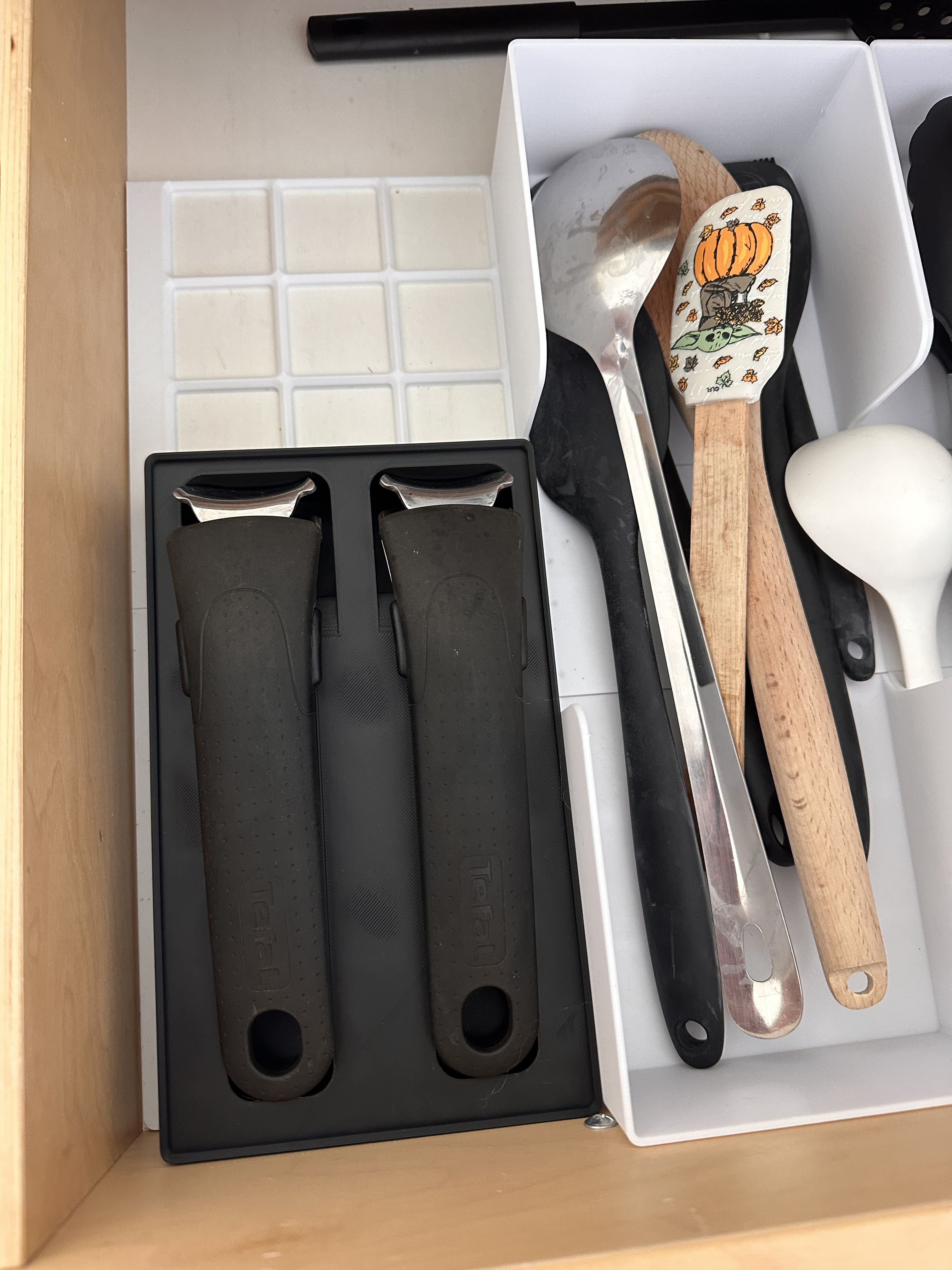 Удобное хранение кухонной утвари Tefal Ingenio Gridfinity для 3D принтера