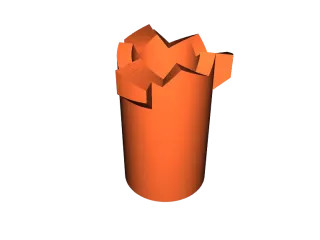 Игрушка Fidget Button — антистрессовый гаджет в 3D-модели для 3D принтера