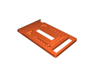 iPad stand improved and updated для 3D принтера