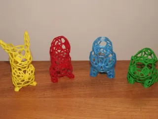 Уникальная Voronoi Pokémon 3D-модель 🔥 для 3D принтера