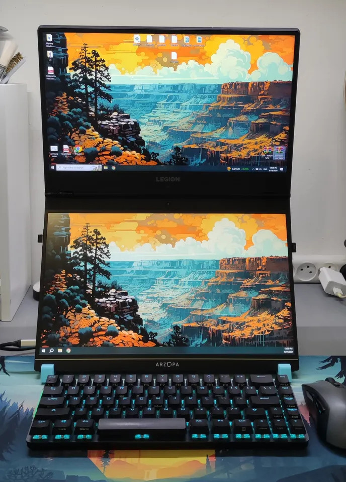 Эргономичная подставка для ноутбука и монитора для 3D принтера