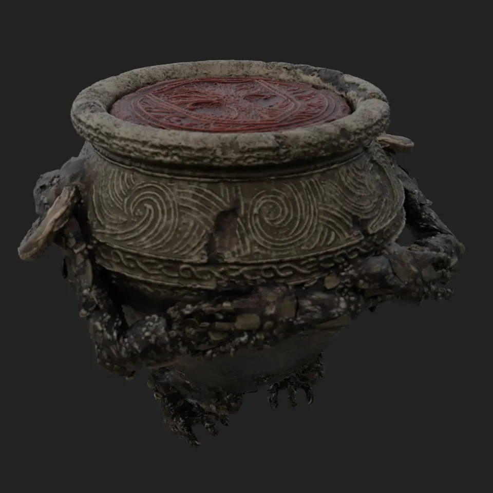 Alexander the Iron Fist Pot boy Elden Ring для 3D принтера