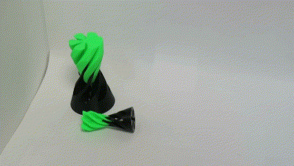 Уникальная 3D-модель "Impossible Vortex Passthrough": захватывающая иллюзия пространства для 3D принтера