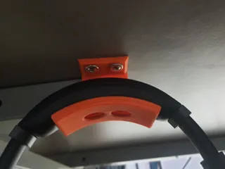 Подвесная подставка для наушников под стол — стильное решение организации пространства для 3D принтера