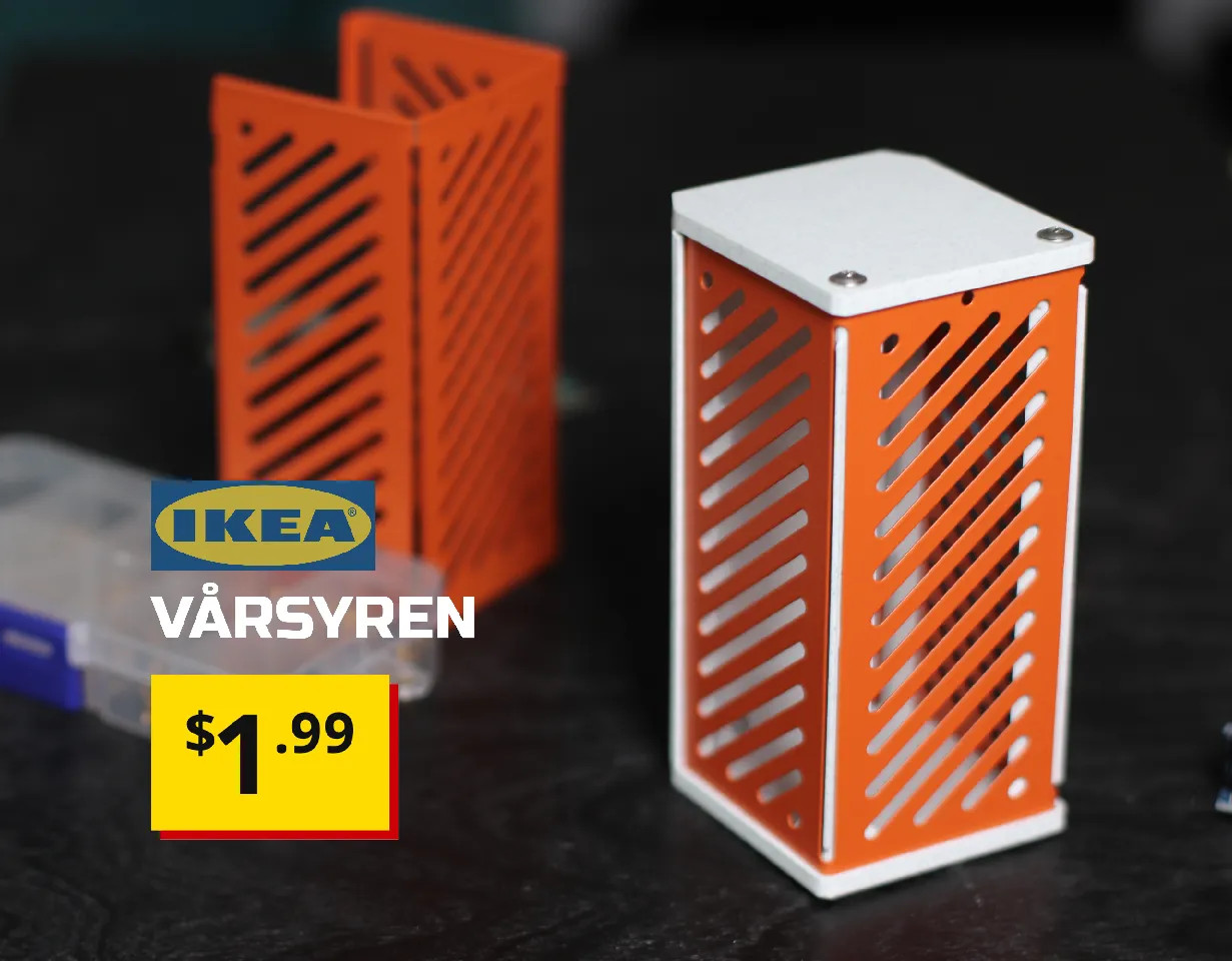 DIY 3D Модель Корпуса для Проекта на основе IKEA VÄRSYREN для 3D принтера