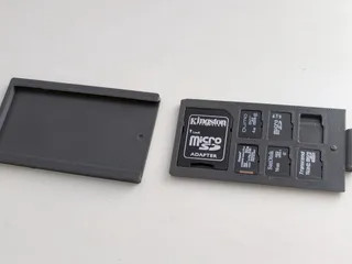 Кейс для MicroSD карт памяти: стильный аксессуар для хранения и защиты для 3D принтера