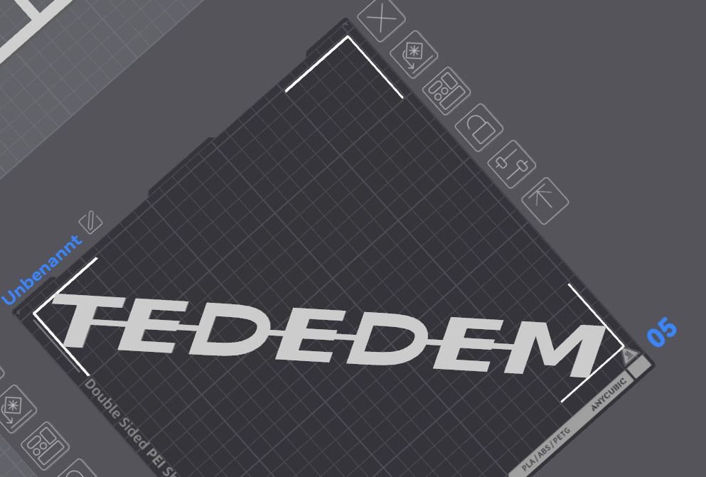 Скачай логотип DAF TEDEDEM Scania SUPER в 3D для 3D принтера