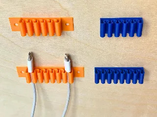 3D Модель Cable Organizer — Организуй провода стильно! для 3D принтера