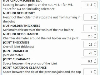 Customizable Modular Mounting Arm System OpenSCAD STLs для 3D принтера