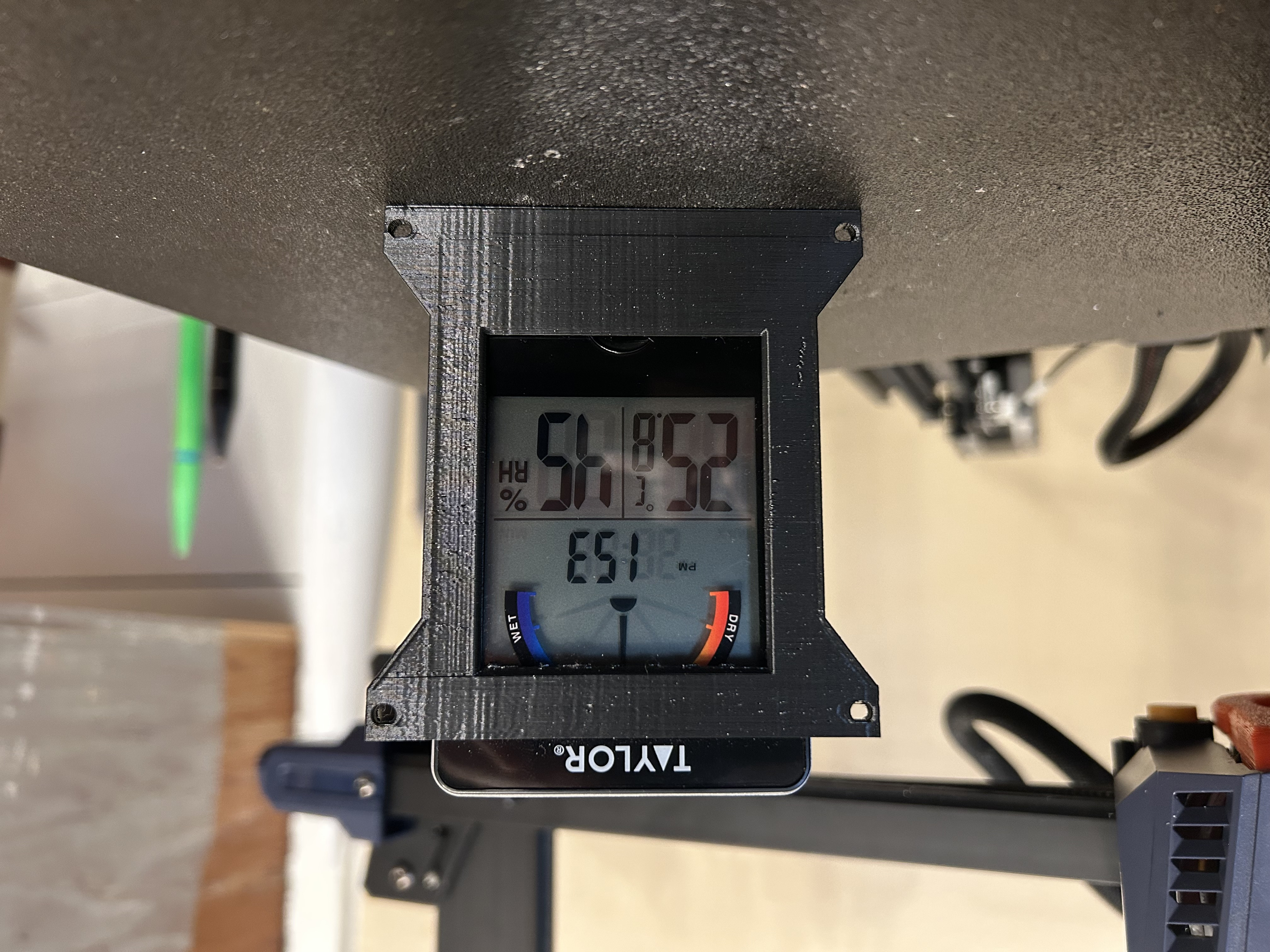 Держатель термометра Taylor для шкафов Lack — стильный аксессуар интерьера для 3D принтера