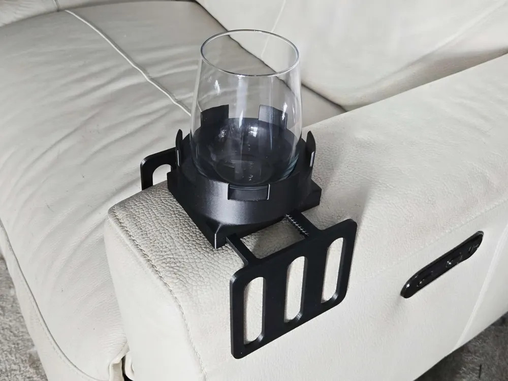 Удобная подставка для дивана Couch Cupholder - регулируемая и модульная для 3D принтера
